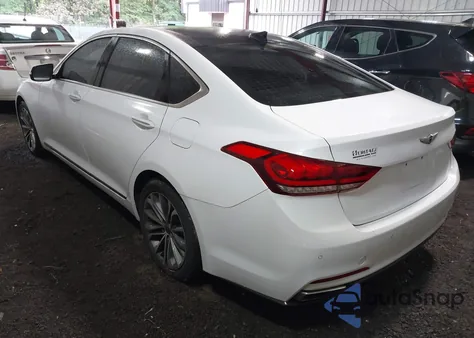 2015 Hyundai Genesis 3.8 from USA, damaged, VIN KMHGN4JE0FU073206
